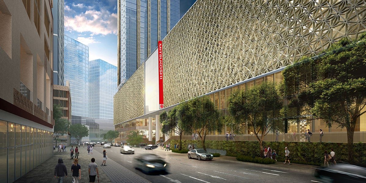 Mitsukoshi Department Store in BGC, Philippines