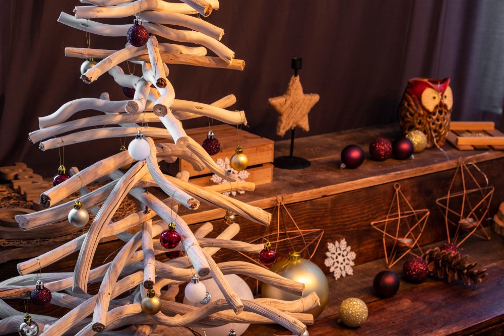 driftwood christmas tree
