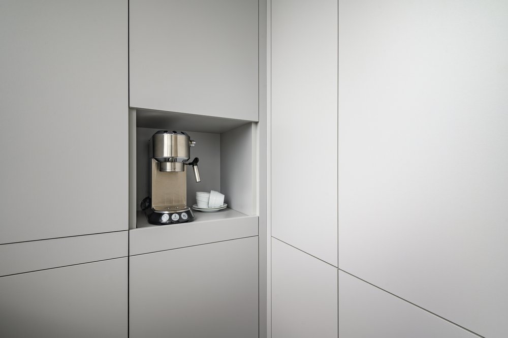 hidden coffee maker